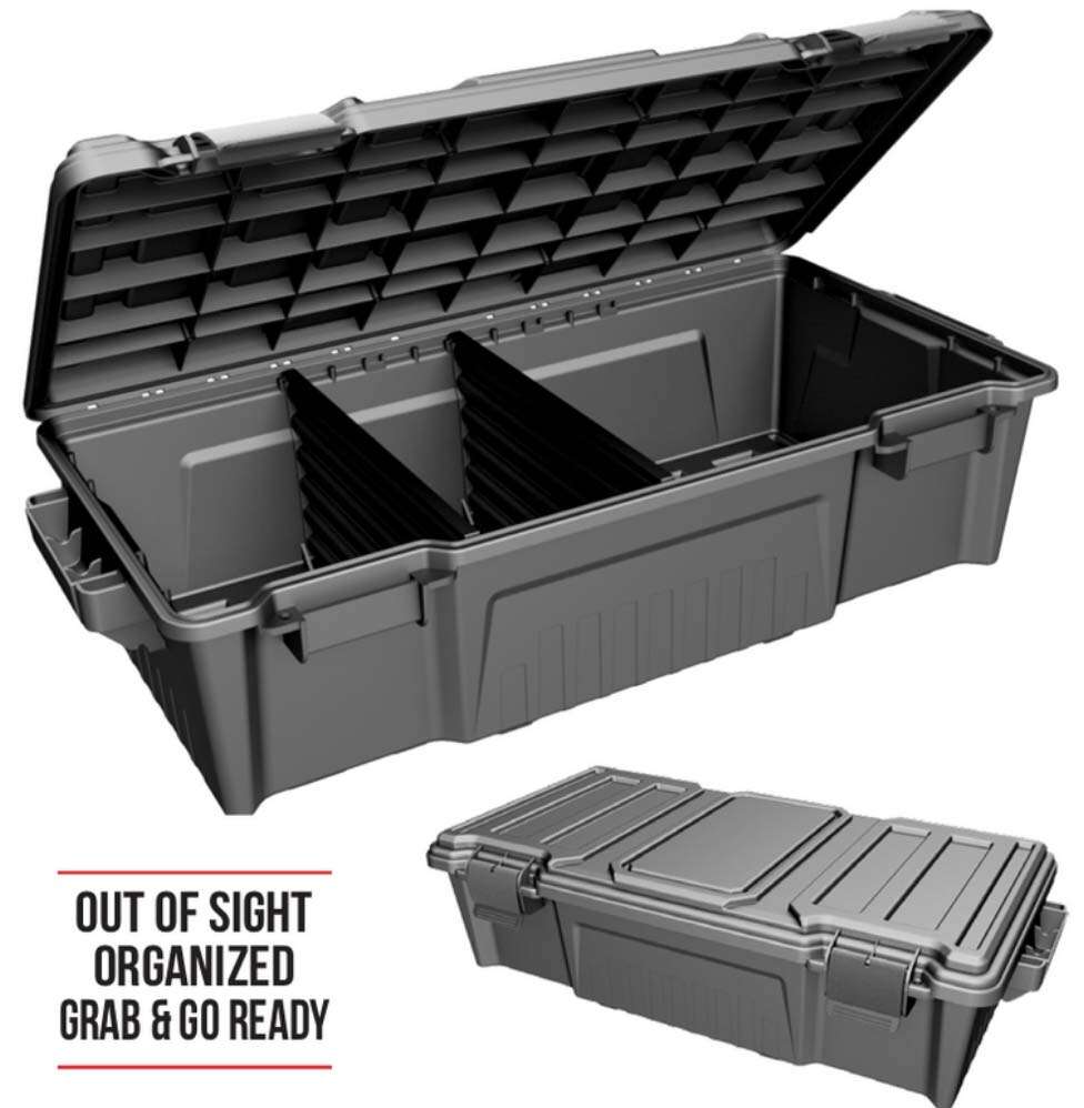 Misc. Accessories MTM Case Gard Ready Series MTM Truck Underseat Gear Crate BLK
